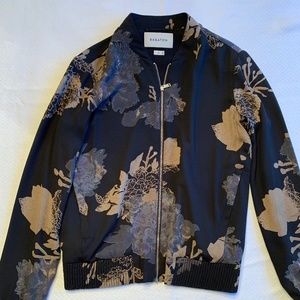 Aritzia Babaton Full Zip Bomber, Size XS, Black